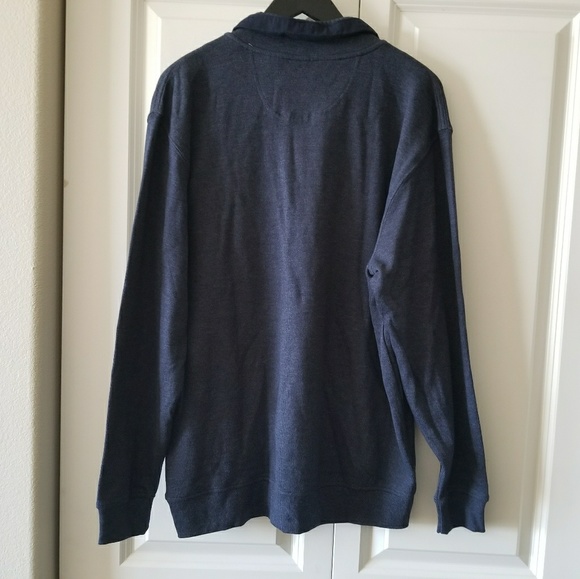 Brand new men sweater, v neck style, blue color - Picture 7 of 8